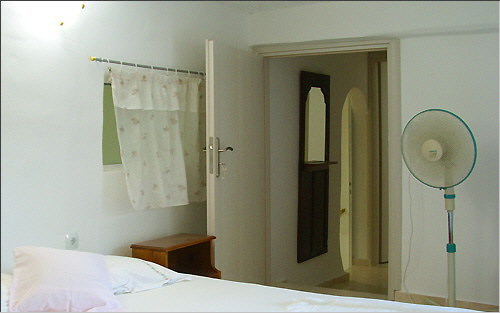 View from the master bedroom towards the bedrooms corridor
